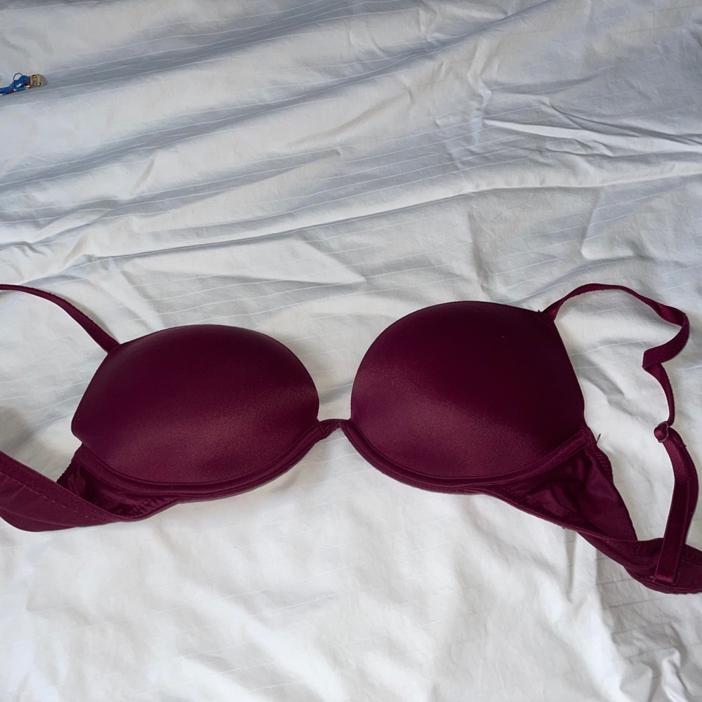 PINK maroon bra